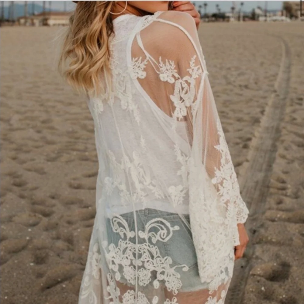 💕Lace Kimono - Picture 5 of 10